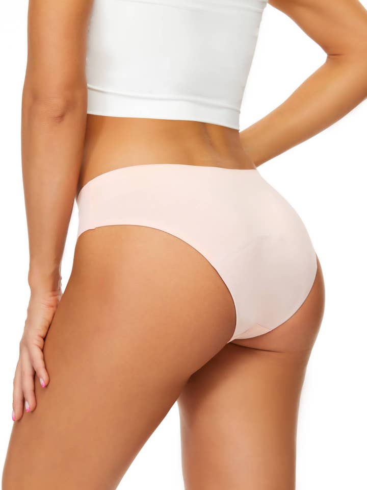Eco Period - Wholesale Period underwear – Women’s - Orgaknix Seamless Bikini Eco Period Underwear8