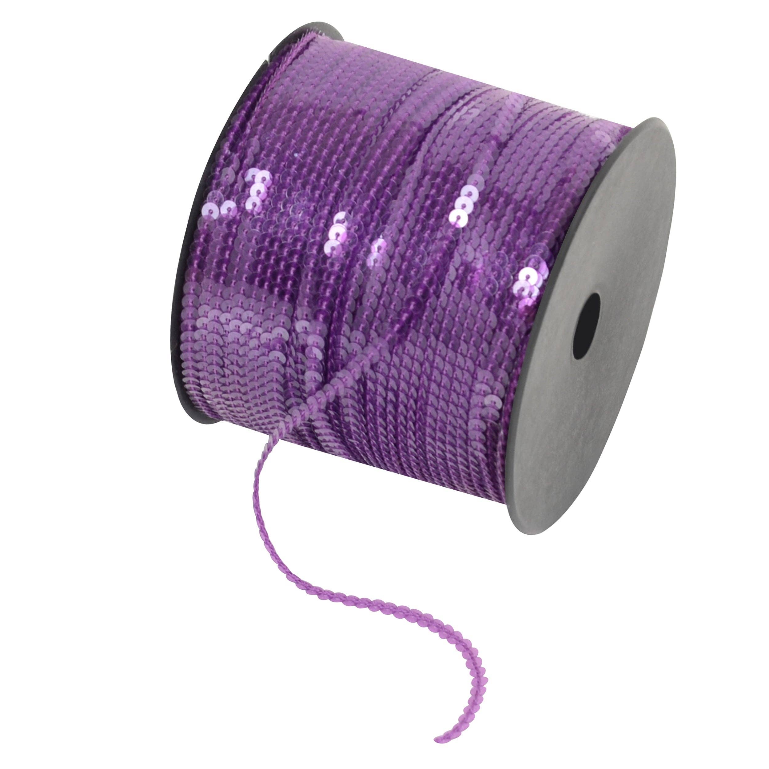 AK Brand - Wholesale Knutselbenodigdheden - Platte Paillettenstrook 4mm Metallic Paillettenband 180 meter5