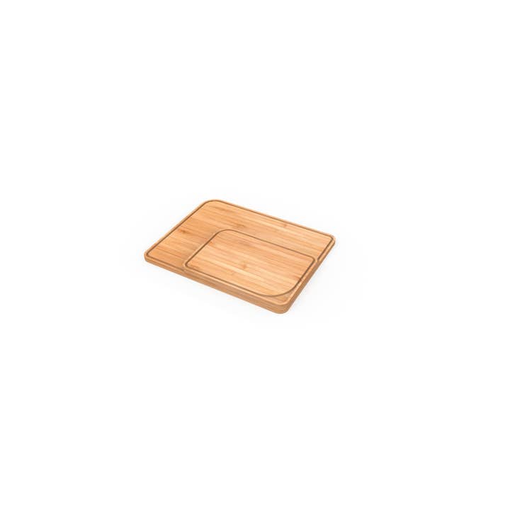 Natural Pebbly Bamboo Cutting Board Small 10x7" for wholesale on Faire
