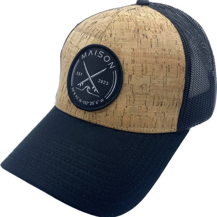 Casquette de camionneur personnalisée Snapback Low Profile unisexe Maison Cork pour la vente par Maison Apparel
