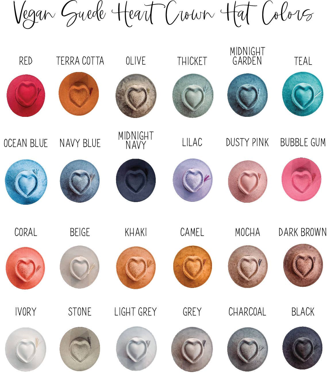 Willie & Dolly Designs - Wholesale Hat Accessory - Women's - Heart Shaped Hat Blank4