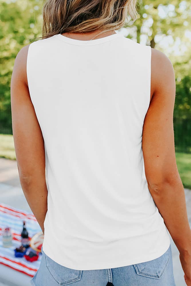 Bianco Canotta in terracotta con grafica a fasi lunari STC125C164 in vendita all'ingrosso su Faire1