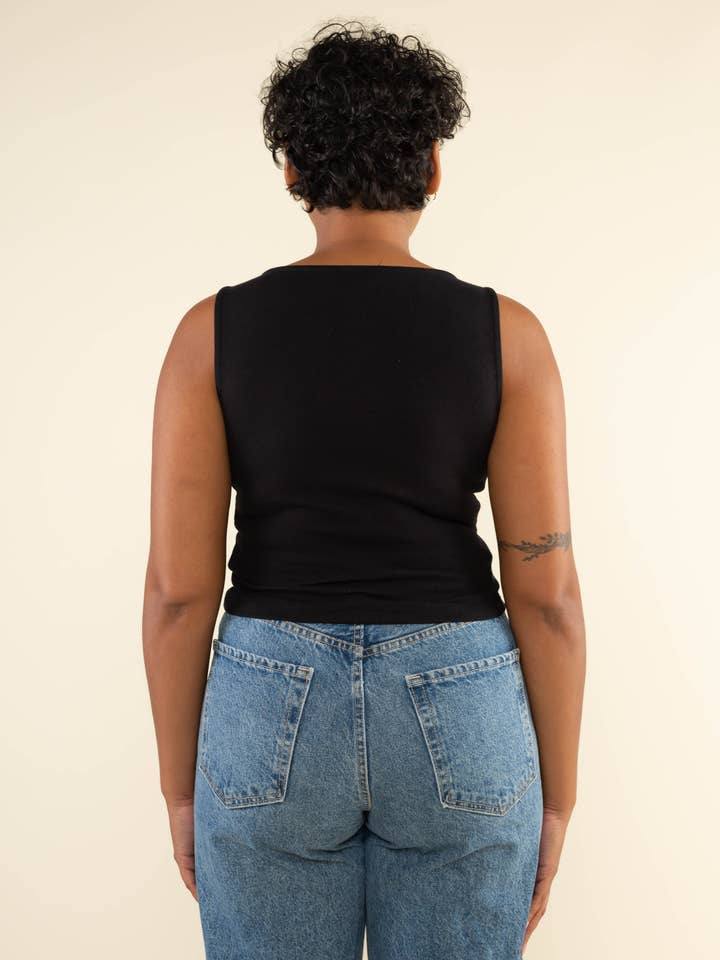 NLT - Wholesale Tank Top - Women's - Valencia 2x1 Rib Tank | Boat Neck Basic1