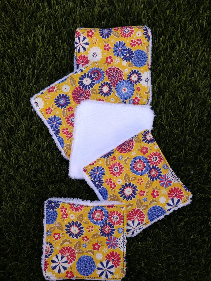 Lavender Curry Wipes for wholesale by Coud deux fils