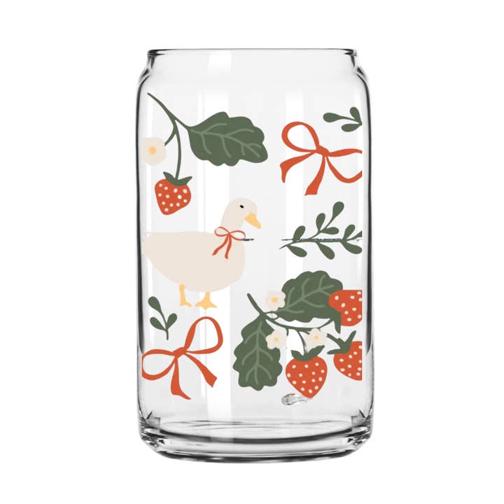 Verre d'oie à la fraise pour la vente par Eleven