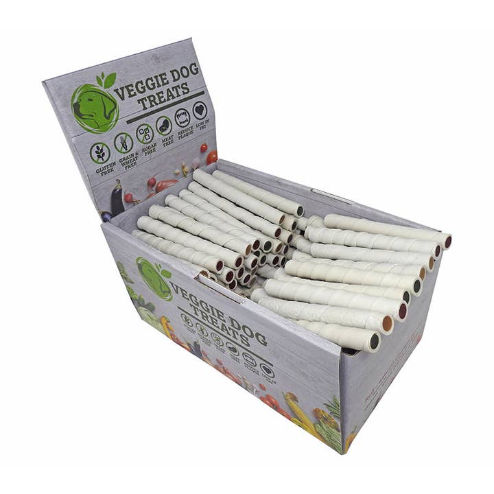 Miro & Makauri - Wholesale Pet Treats - Dog - MaksPatch Dog Treats. Flavour Filled Twist Sticks 110per box