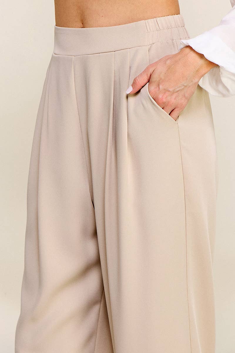 Allie Rose - Vendita all'ingrosso Pantalone - Donna - Pantaloni da jogging plissettati16