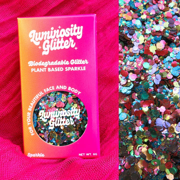 Rainbow Smash Biodegradable Glitter | Pride Glitter for wholesale by Luminosity Glitter™ - Eco Glitter