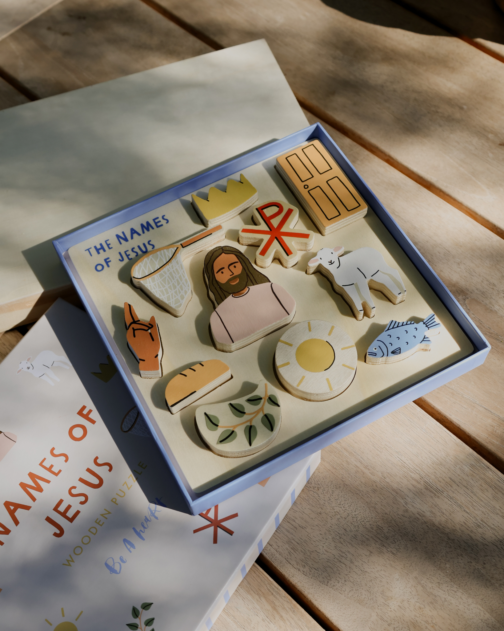 Be A Heart – wholesale Pussel - Barn – Jesus träpussel4