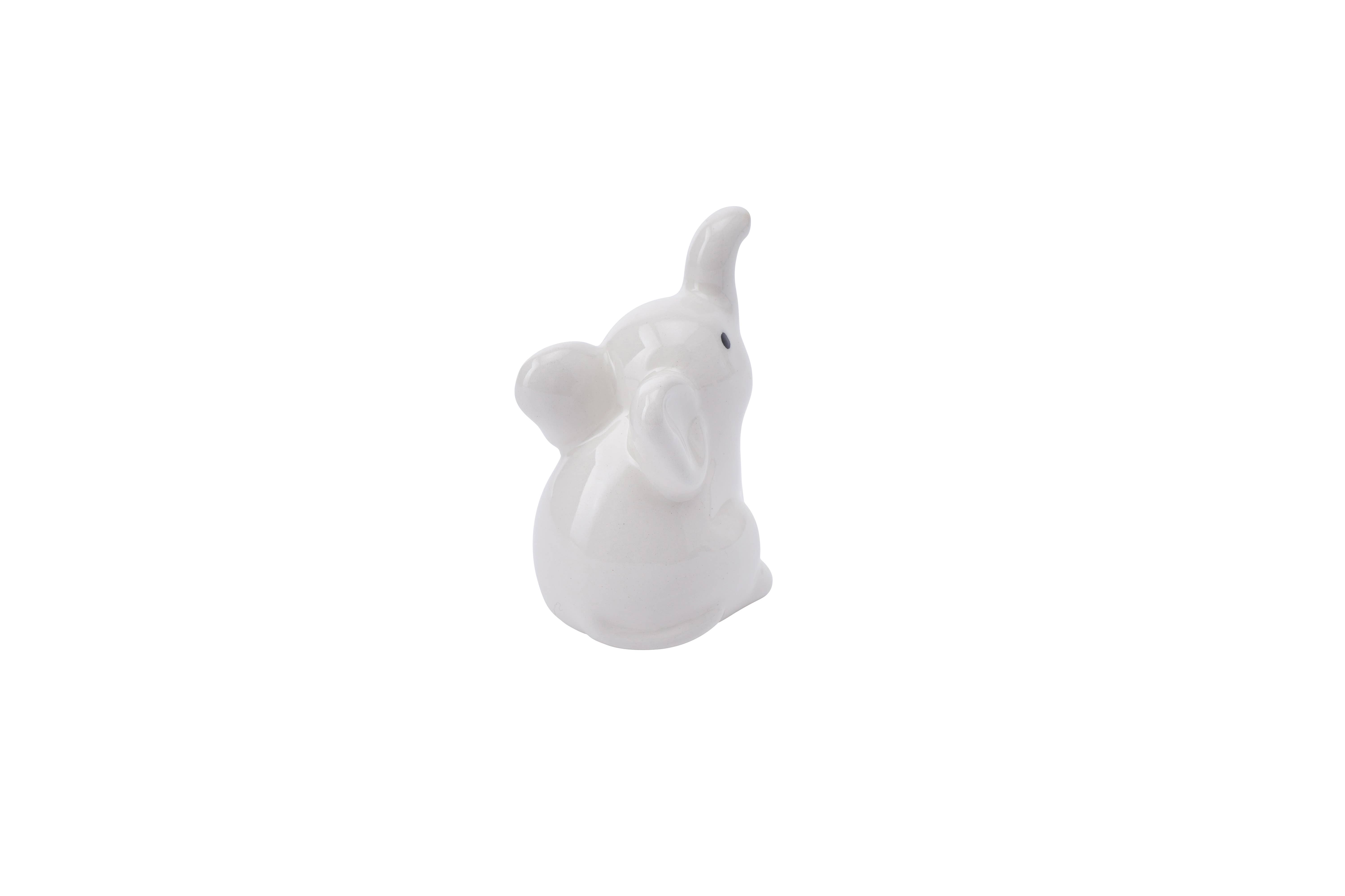 CGB Giftware - Vendita all'ingrosso Statuette decorative - Charm in ceramica a forma di elefante2