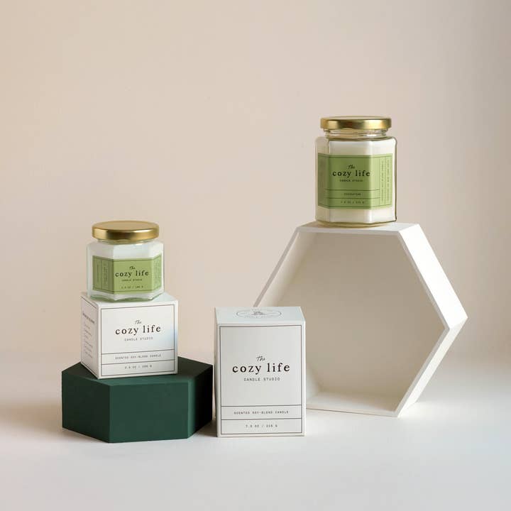 The Cozy Life Candle Studio - Wholesale Jar/Filled Candle - Staycation Candle 2