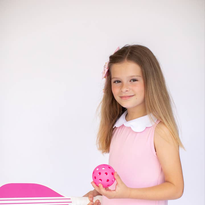 Claire Dress in Poppy Pink for wholesale by Poppyland