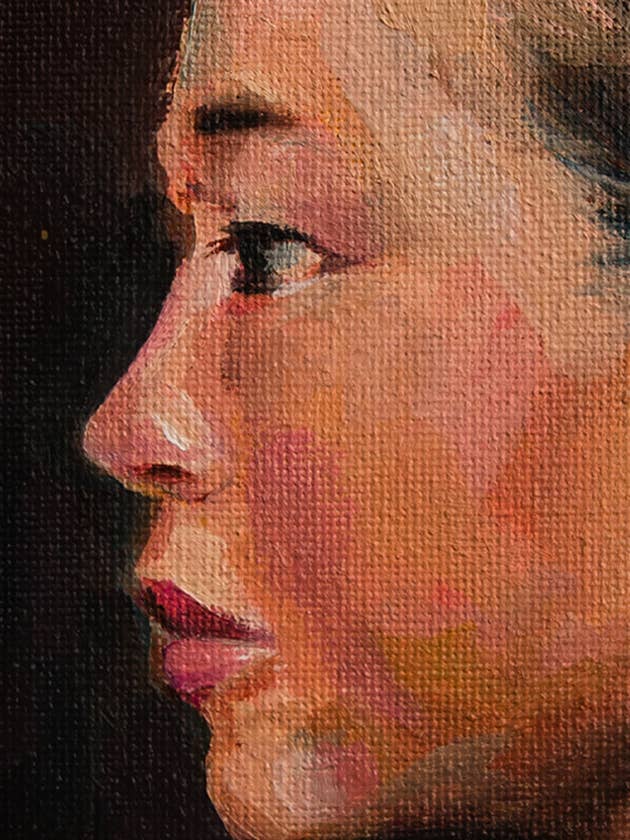 The Melancholy Muse BOOKMARK for wholesale by TRANGS.ART