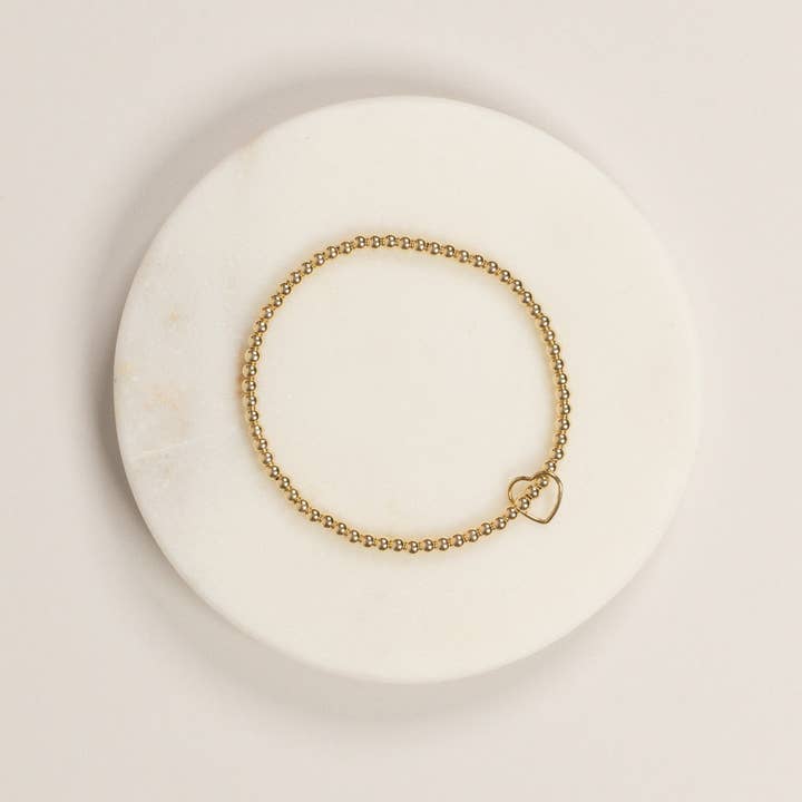 Pulsera Flotante con Encanto | Oro para venta al por mayor de bijoux + spice