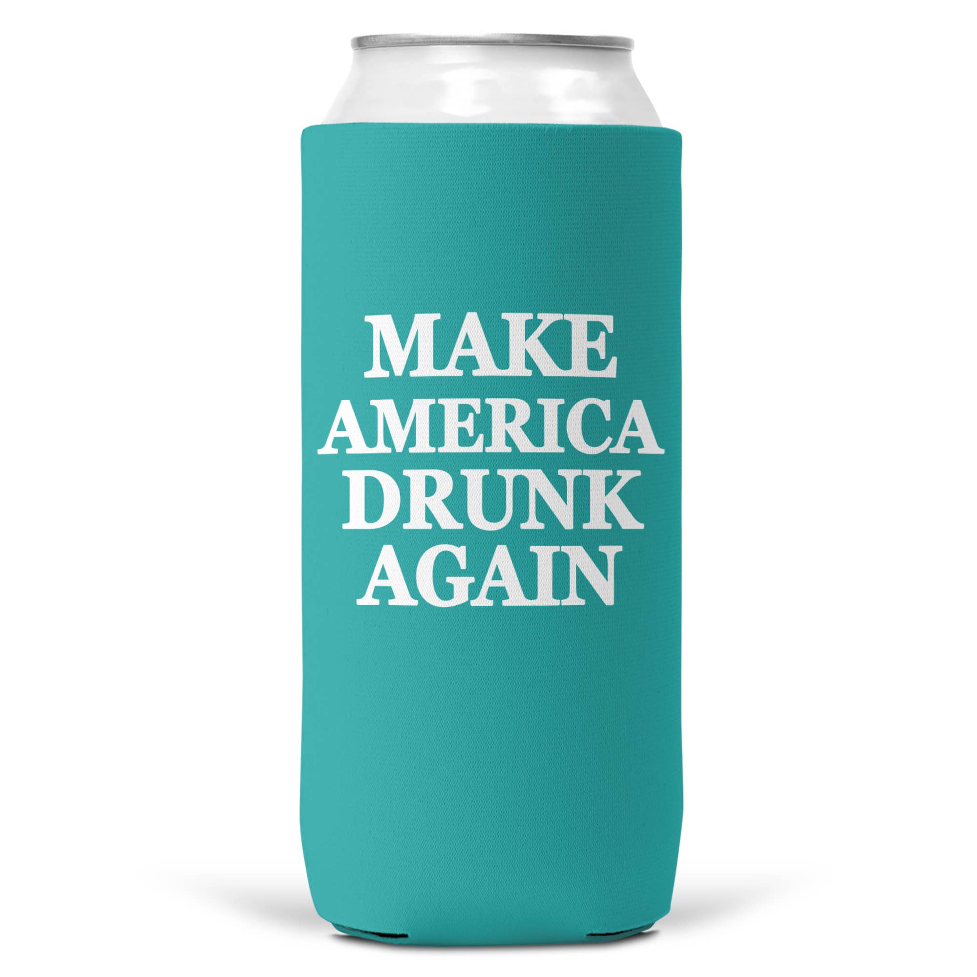 Wi-Wear – wholesale Drink huggers & koozies – Make America Drunk Again SLIM CAN Coozie/Cooler4