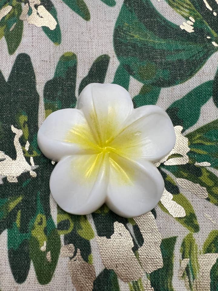 Plumeria Soap, Celadine, Guest Soap, 5 Bars for wholesale by Beach City Boutique