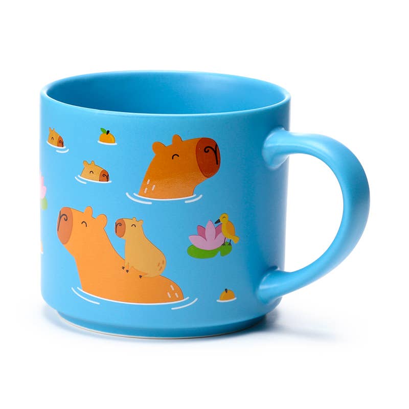 Puckator EU – wholesale Kaffekoppar – Capybara Stor Porslinsmugg4