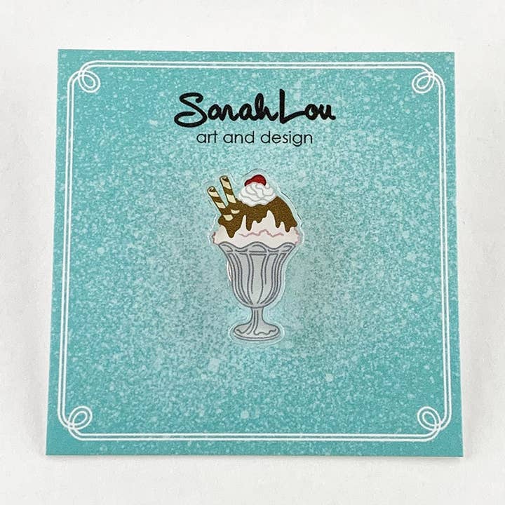 Rosa Sundae per la vendita all'ingrosso da parte di SarahLou Art and Design