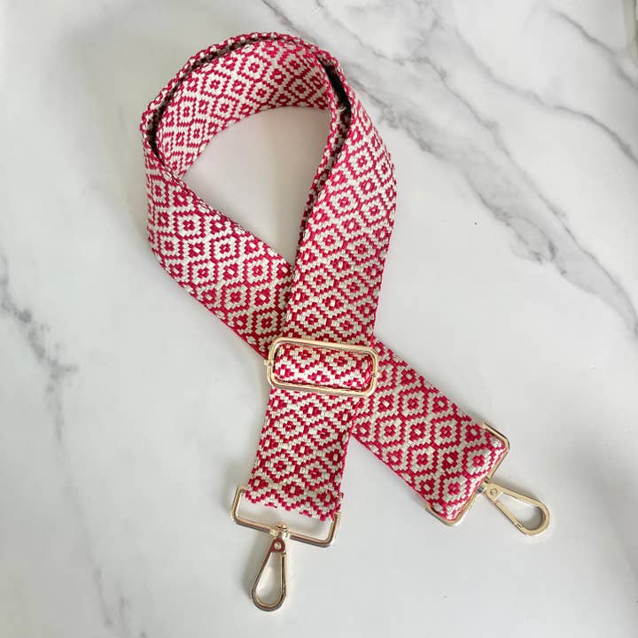 MODish Design Co - Wholesale Bag Strap - Women's - Trellis Bag Strap - Red