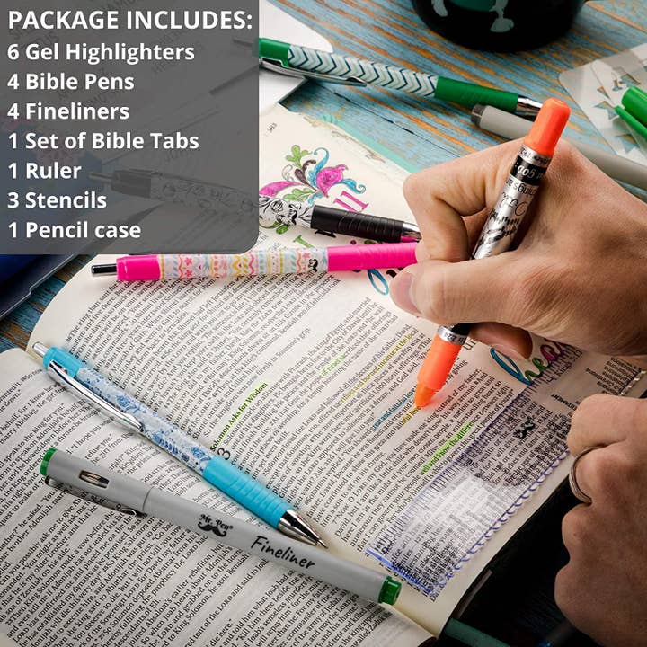 Mr. Pen – wholesale Art set – Child & baby – Mr. Pen- Bible Kit, Bible Journaling Supplies