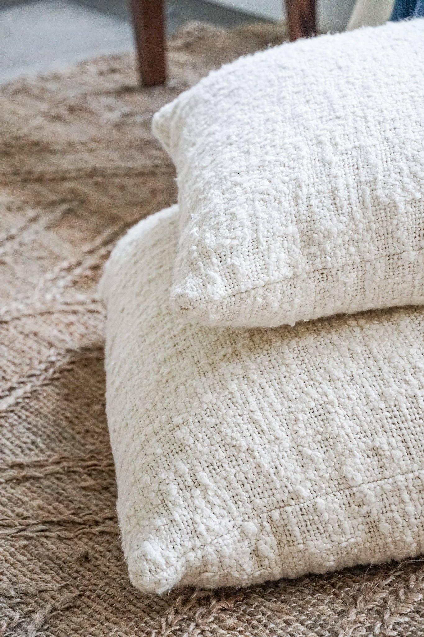 Anaya Home - Wholesale Throw/Decorative Pillow - Cozy Cotton Boucle Pillows14