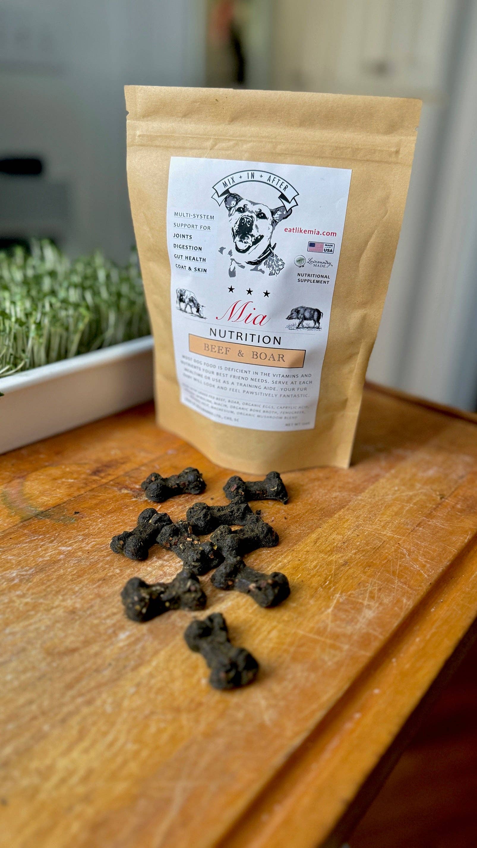 Mia Nutrition - Vente Compléments alimentaires – chien - Boeuf et sanglier Mia0