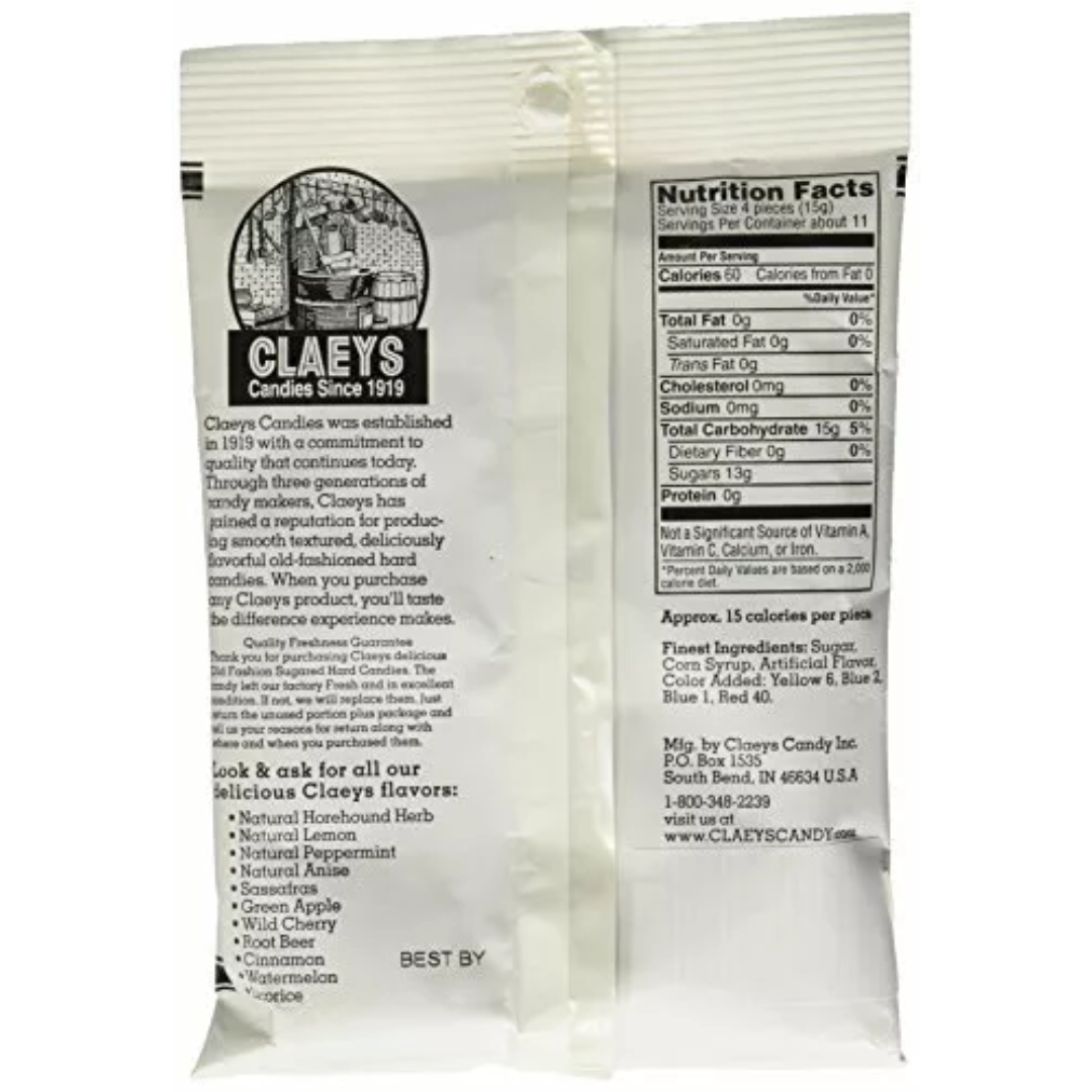 Candy Barn Express - Wholesale Licorice - Claeys Old Fashioned Hard Candies - Licorice - 12 Ct. 1