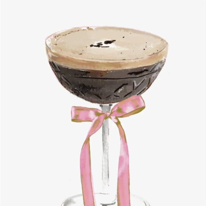 ESPRESSO ELEGANCE - Stampa d'Arte per la vendita all'ingrosso da parte di Rebecca Illustrated