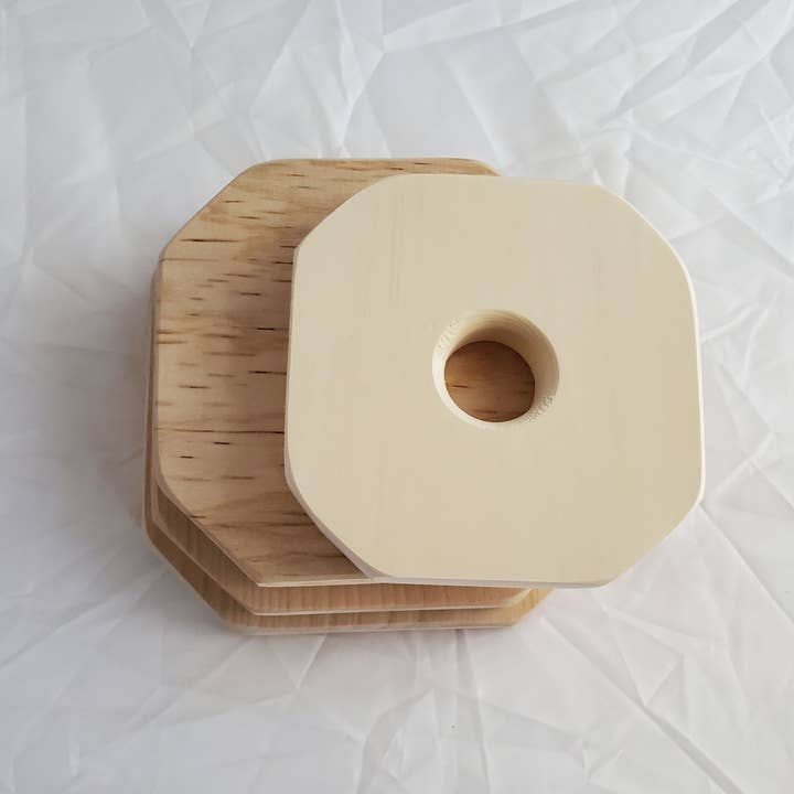 Toy Maker of Lunenburg - Vente Jouet en bois – enfant - Jouet empileur d'anneaux en bois naturel4