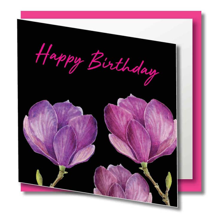Zaquarella - Wholesale Birthday Card - Birthday Greeting card - Roberto Capucci Lilac Rose1