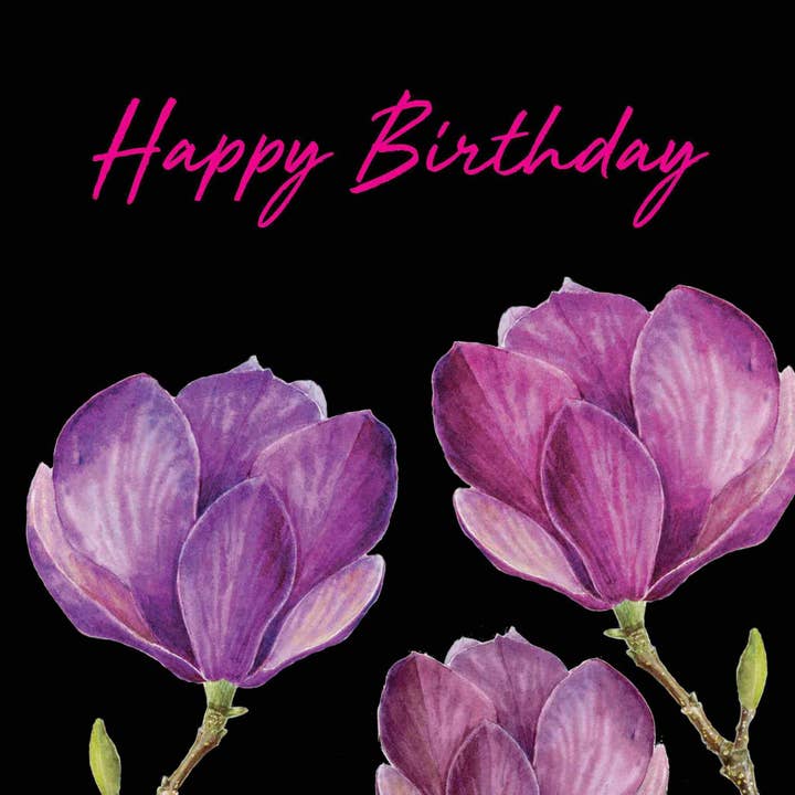 Zaquarella - Wholesale Birthday Card - Birthday Greeting card - Roberto Capucci Lilac Rose