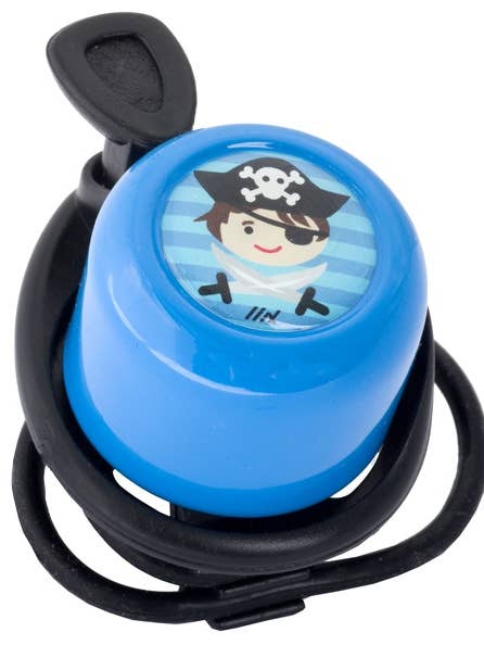 Timbre Liix para patinete en azul con diseño de pirata para venta al por mayor de Radfieber Vertriebs GmbH