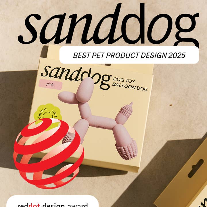 Kunststoff-Hundespielzeug Ballon - Pink für den Großhandel von SANDDOG