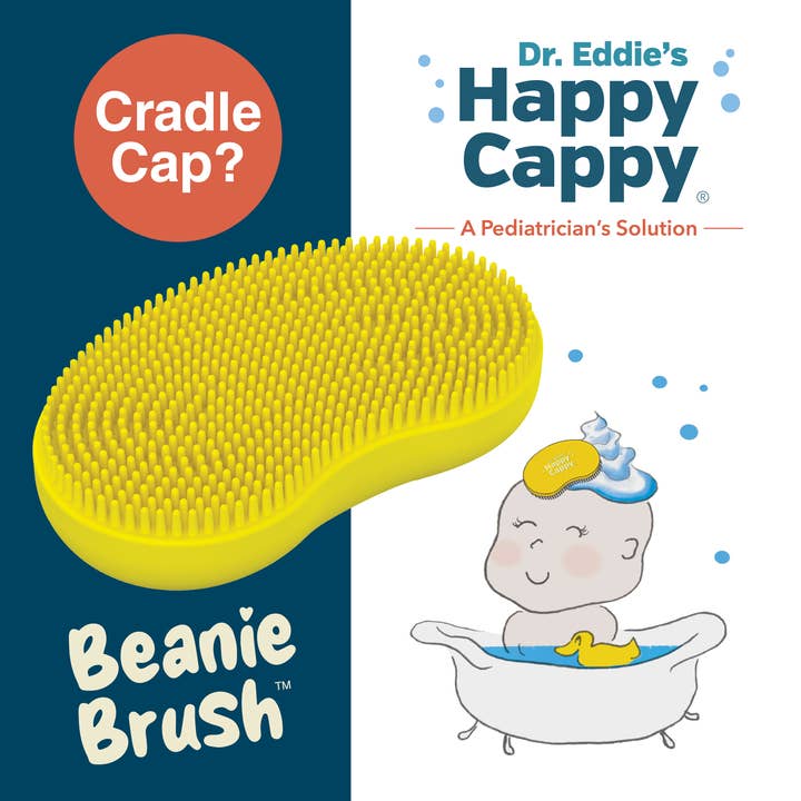 Happy Cappy - Wholesale Baby Bath Set - Kids & Baby - Happy Cappy Cradle Cap Shampoo & Body Wash + Silicone Brush5