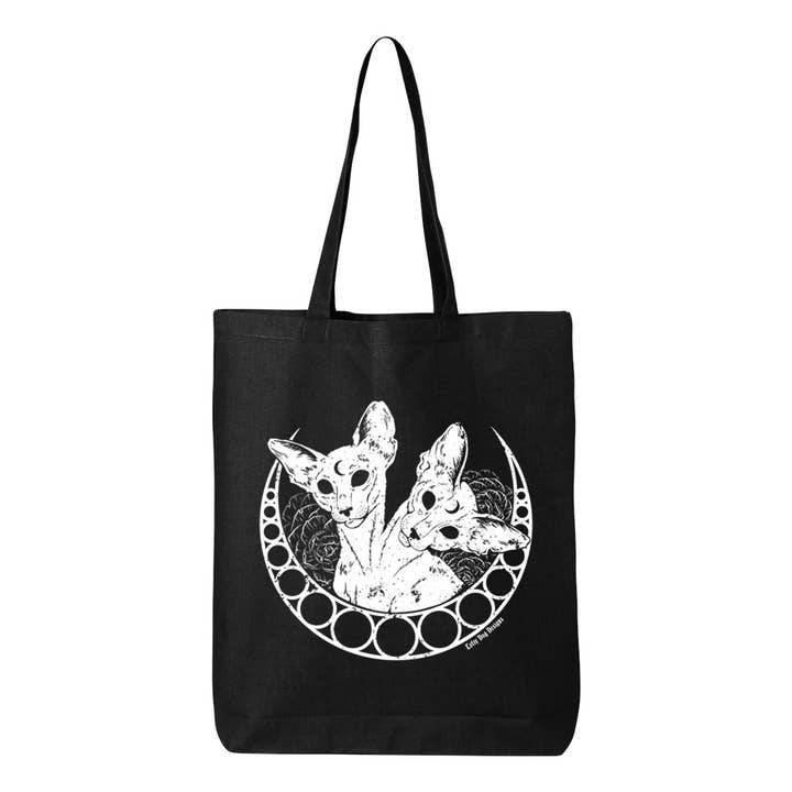 Trouble Tote Bag for wholesale by Lofty Dog Designs