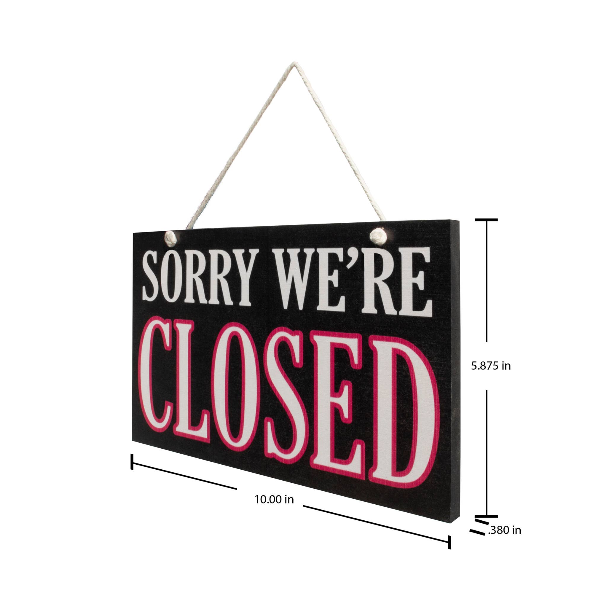 JennyGems - Wholesale Sign - Come In We're Open Sorry We're Closed™ Wooden Sign1