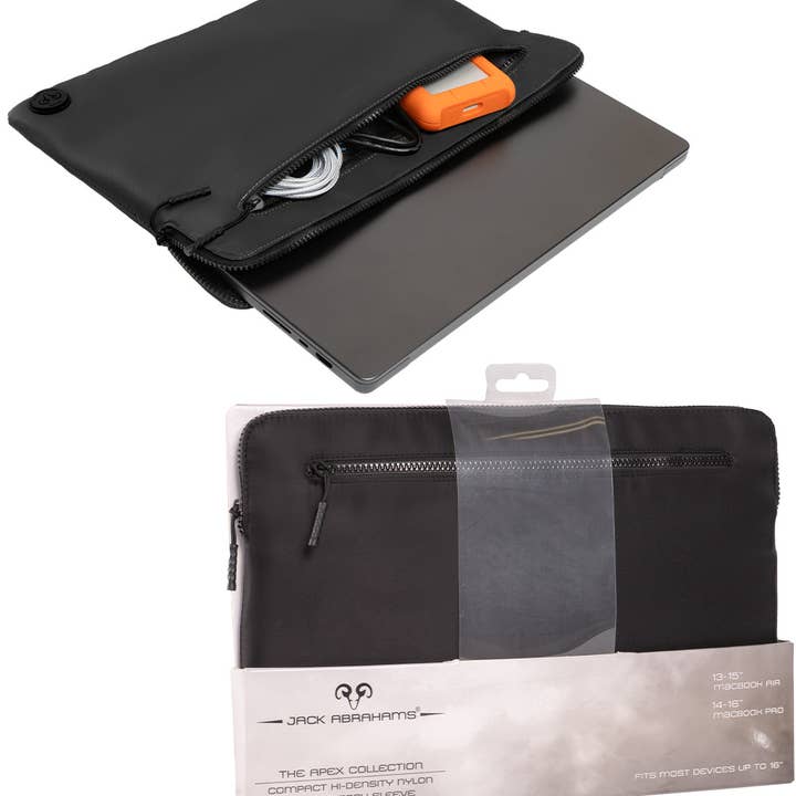 Magid – wholesale Laptop/tablet case – Unisex – Jack Abrahams The Apex Nylon Protective Padded Laptop Sleeve 3L