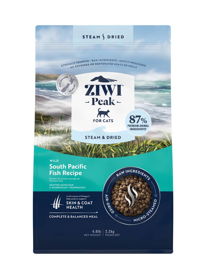 Poisson séché et à la vapeur Ziwi Peak Cat 2,2 kg. pour la vente par Finest Petfoods