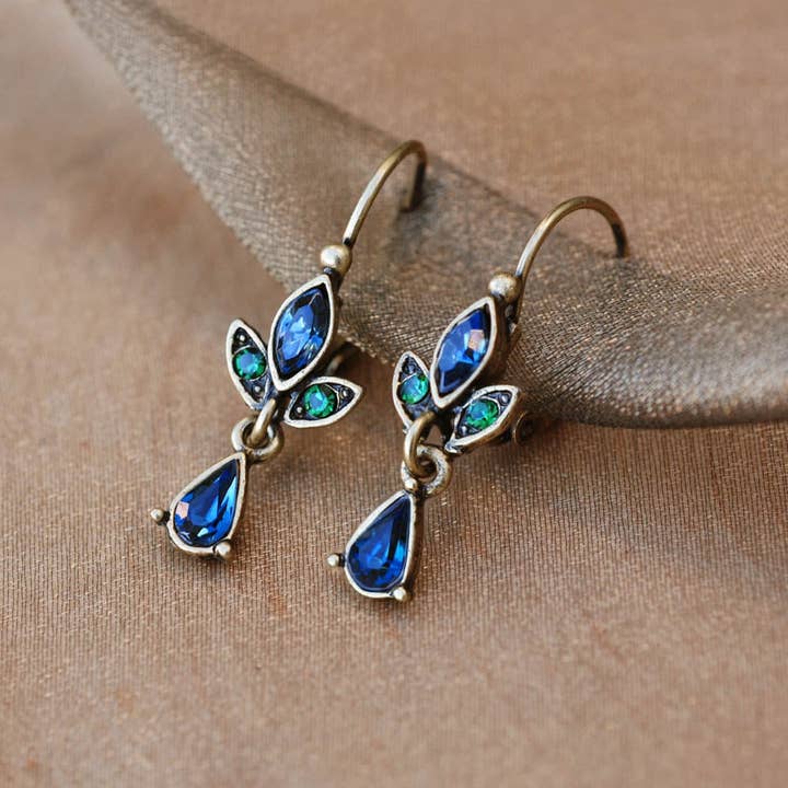 Sweet Romance Jewelry - Wholesale Dangle Earrings - Swarovski Crystal Dainty Teardrop Earrings6