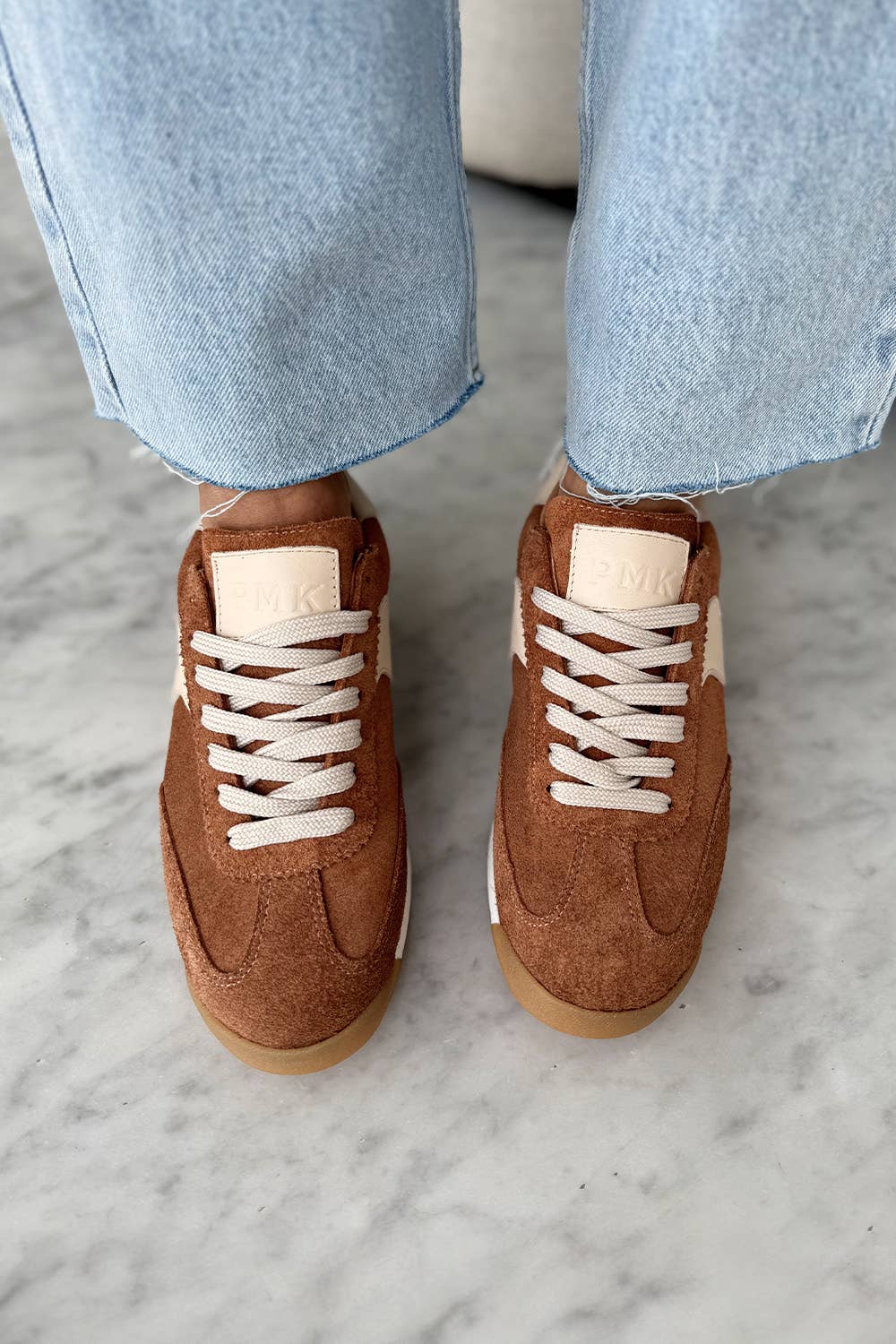 PMK SHOES - Wholesale Lifestyle Sneakers - Women's - Poema - Terra - Handmade Cow Leather Sneakers4