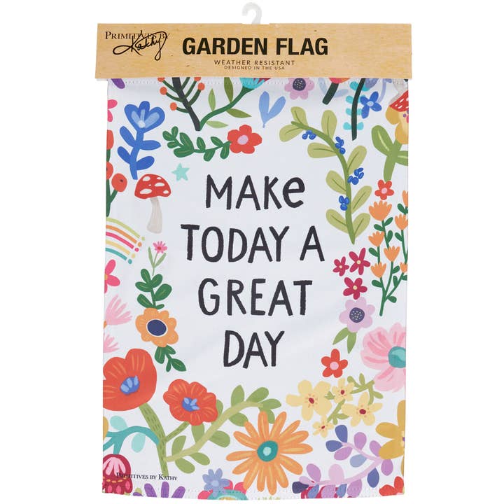 Primitives by Kathy - Wholesale Flag - Great Day Garden Flag
