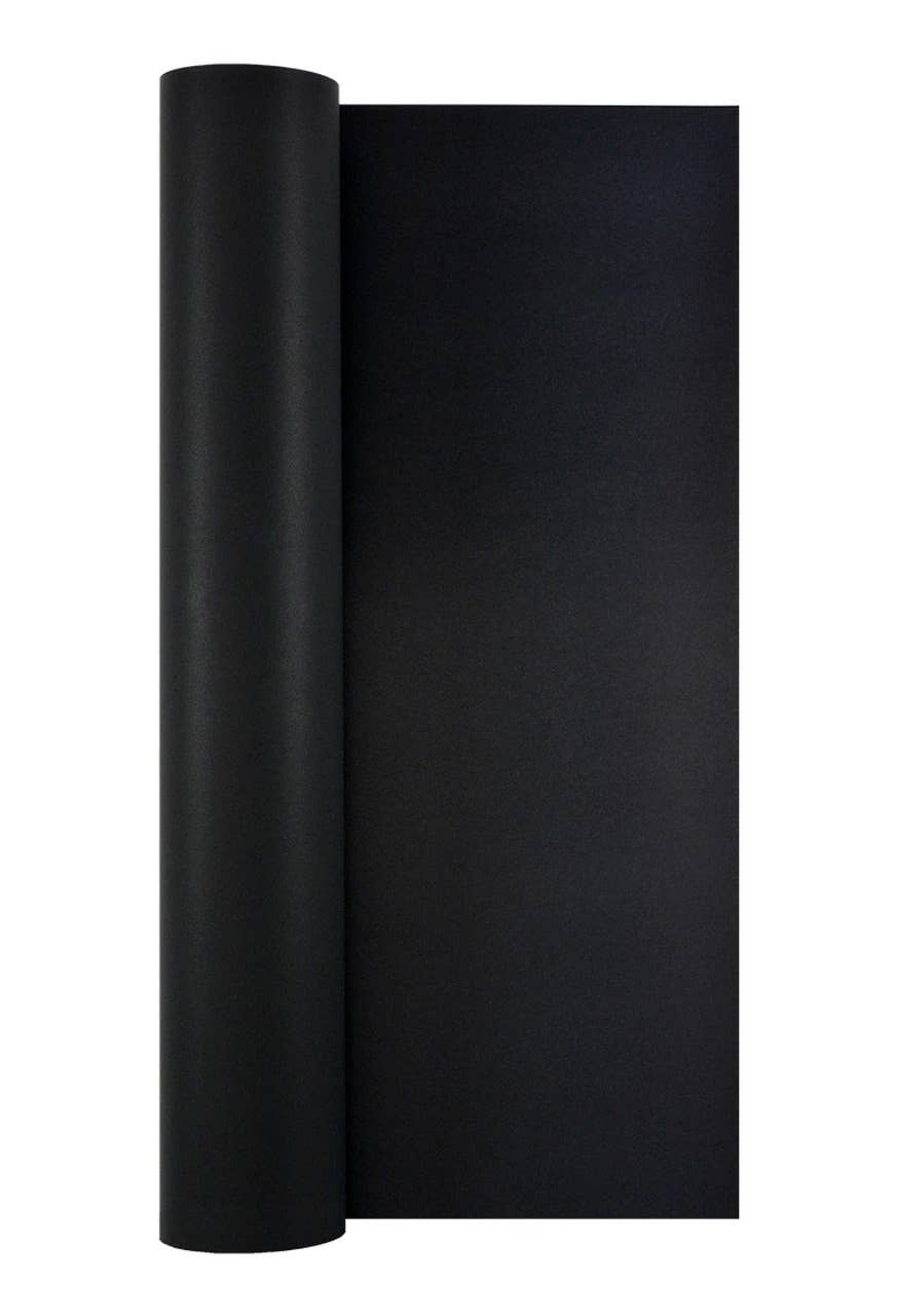 MIDORI Inc. - Wholesale Wrapping Paper Roll - Solid Black Wrap1