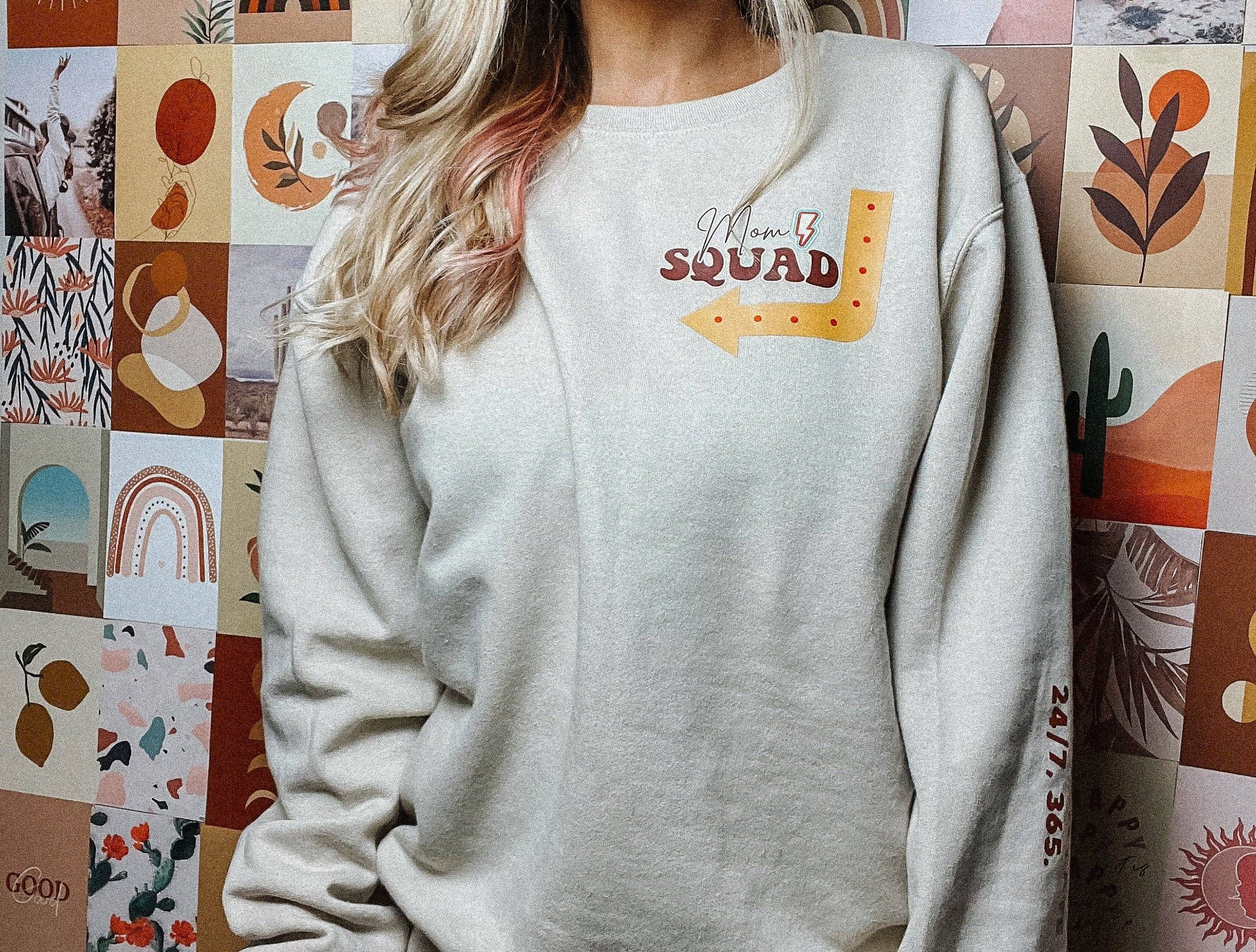 Little Mama Made It - Wholesale Grafisch sweatshirt - Dames - Eat Local voedings-borstverzorgingstrui met motief en tekst - grappig babyshowercadeau voor nieuwe moeders5