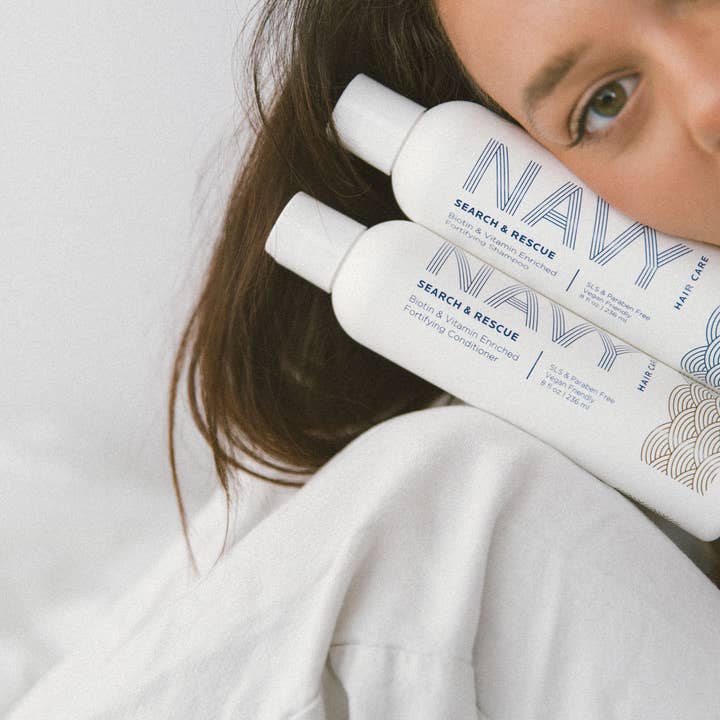 NAVY HAIR CARE - Wholesale Hair Conditioner - Search & Rescue - Biotin and Botanical Enriched Fortifying Conditioner1