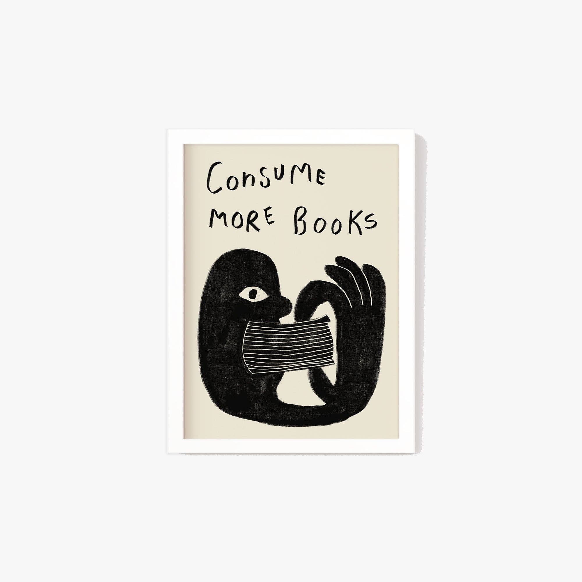 Lune Club - Vente Affiche d'art - Consommez plus de livres imprimés18