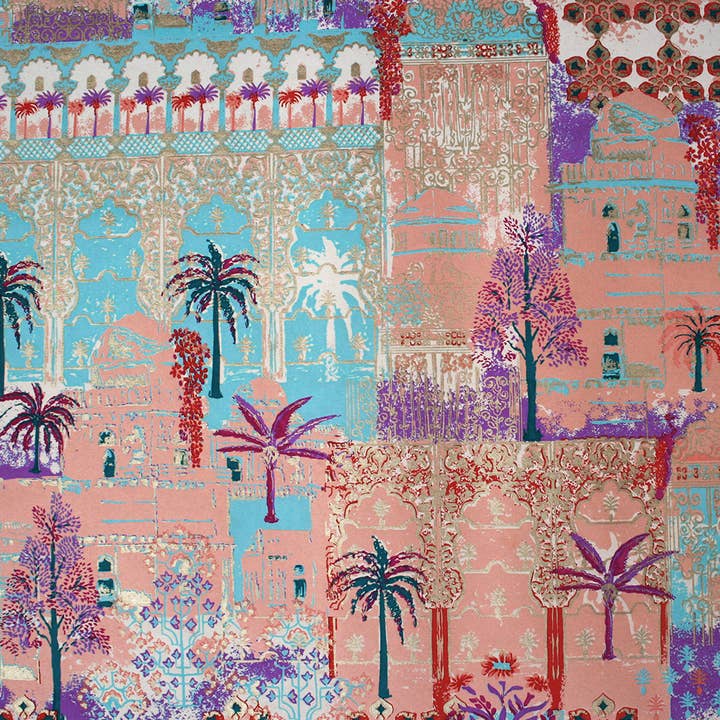 Christmas Boho Print | Handmade Wrapping Paper for wholesale by PaperSpree