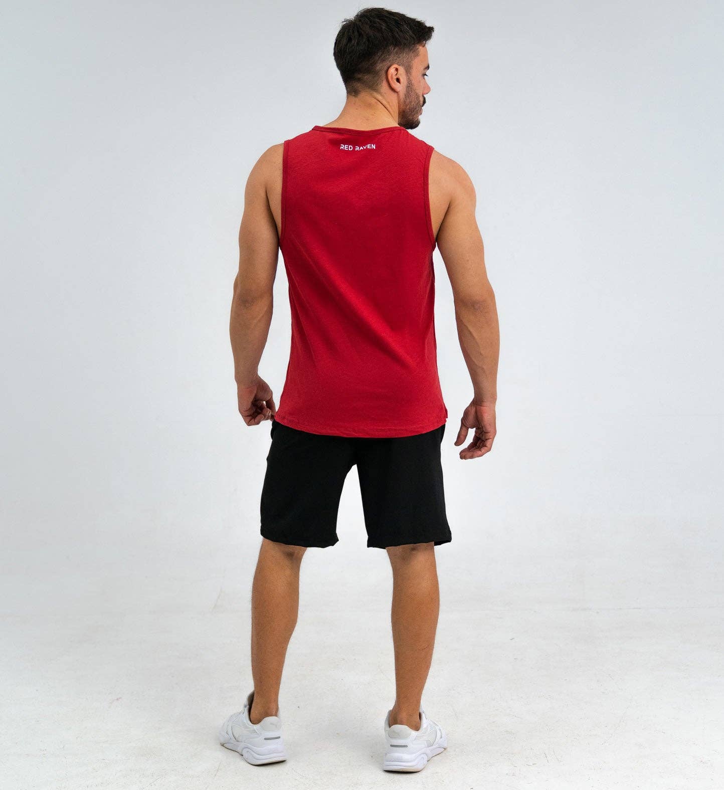 Red Raven Gymwear – wholesale Tank top – Men's – ESSENTIAL SLEEVELESS T-SHIRT RELAXED7
