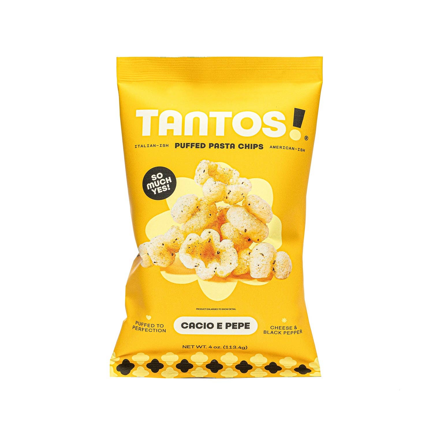 Tantos - Wholesale Puffed Snack - Cacio e Pepe - 4oz (case of 8)