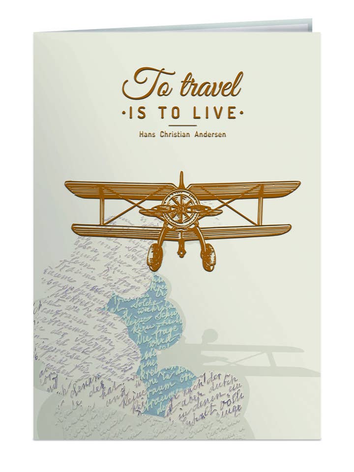 Biglietto Auguri Origami 3D Aereo per la vendita all'ingrosso da parte di ORIGAMI EDITORE SRL