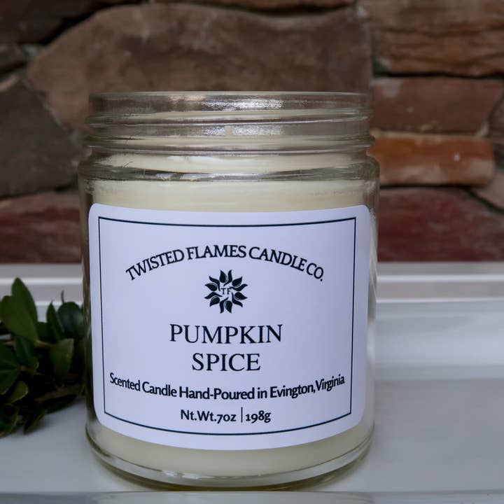 Twisted Flames Candle Co. LLC. - Wholesale Jar/Filled Candle - Pumpkin Spice